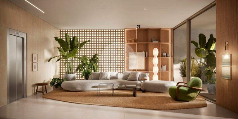 Apartamento à venda no Jardim Ilhas do Sul: Perspectiva Hall Entrada
