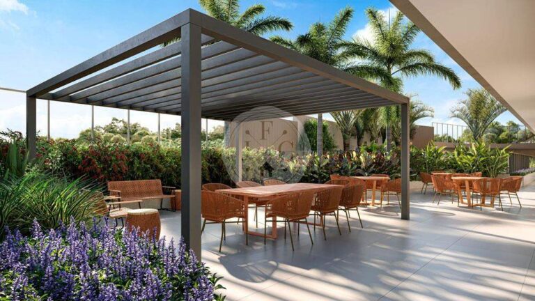 Apartamento à venda no Jardim Ilhas do Sul: Perspectiva Apoio Salão de Festas e Gourmet - 01