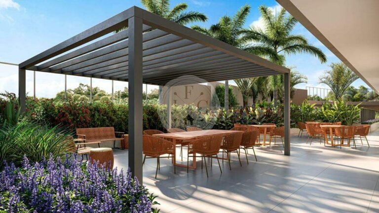 Apartamento Tipo à venda no Jardim Ilhas do Sul: Perspectiva Apoio Salão de Festas e Gourmet - 01