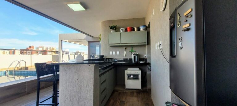 Apartamento Duplex à venda no Centro: Espa o gourmet
