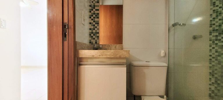 Apartamento Térreo à venda no Jardim Botânico: banheiro social