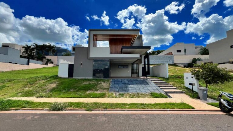 Casa em Condomínio para aluguel no Residencial e Empresarial Alphaville: fachada