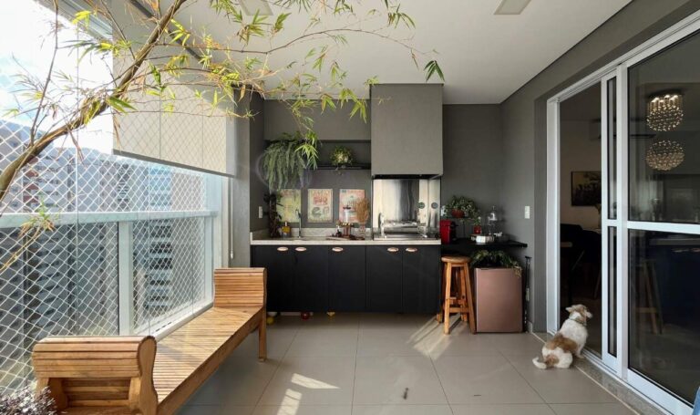 Apartamento à venda no Jardim Botânico: Varanda gourmet