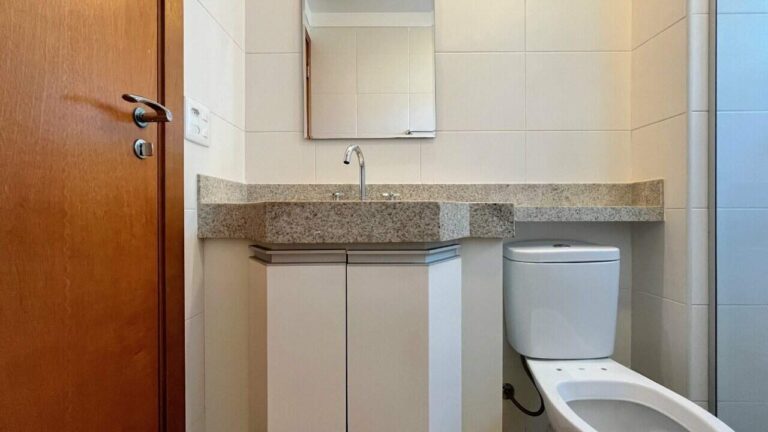 Apartamento para aluguel no Jardim Nova Aliança Sul: banheiro social