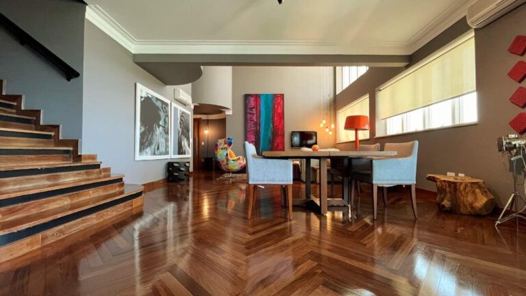Apartamento à venda no Jardim Botânico: Living