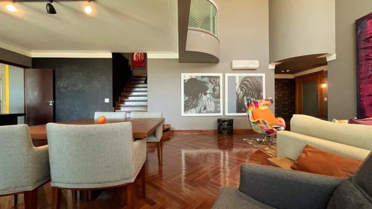 Apartamento à venda no Jardim Botânico: Living
