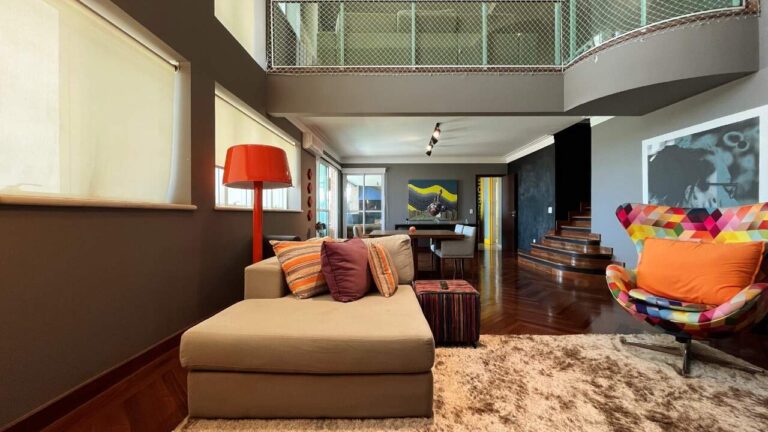 Apartamento à venda no Jardim Botânico: Living