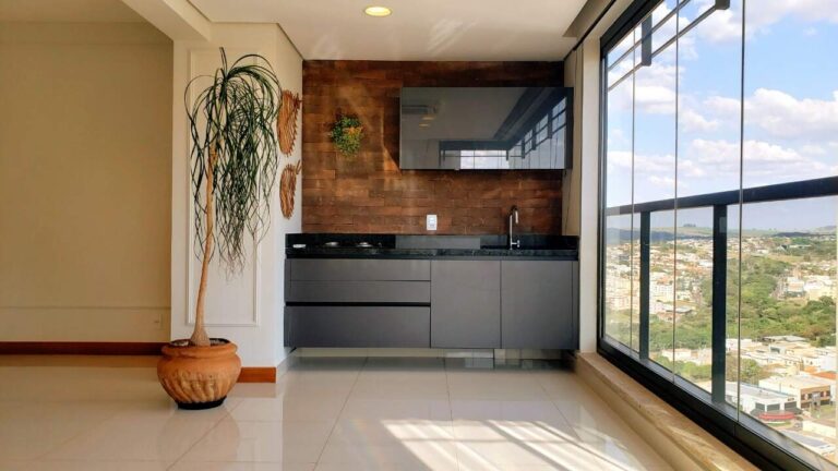 Apartamento à venda no Bosque das Juritis: Varanda gourmet