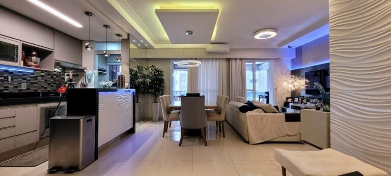 Apartamento à venda no Jardim Botânico: Living
