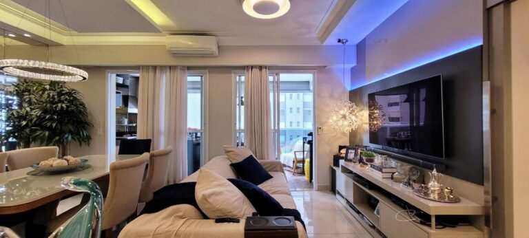 Apartamento à venda no Jardim Botânico: Living