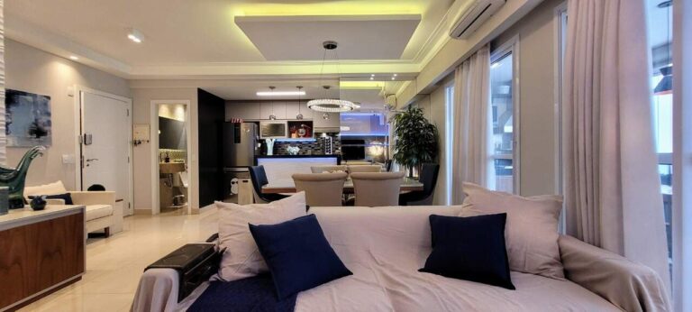 Apartamento à venda no Jardim Botânico: Living