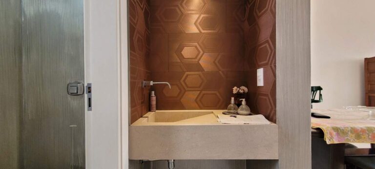 Casa à venda no City Ribeirão: Lavabo