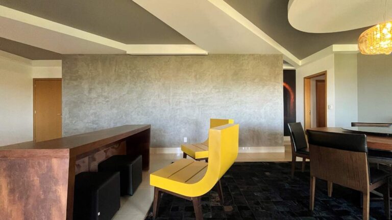 Apartamento para aluguel no Residencial Alto do Ipê: Living