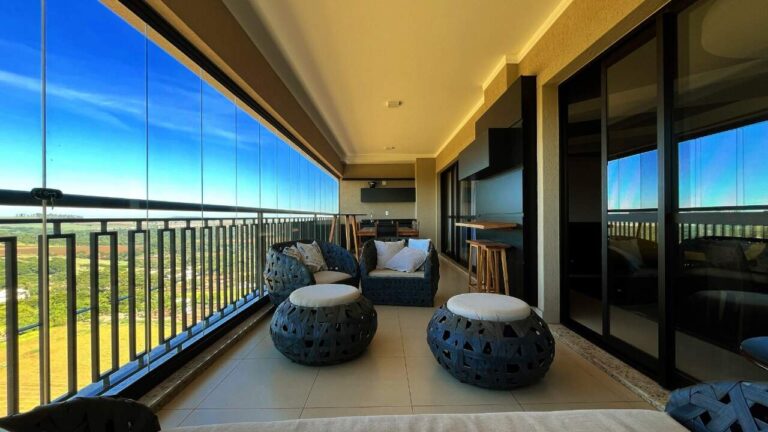 Apartamento para aluguel no Residencial Alto do Ipê: Varanda gourmet