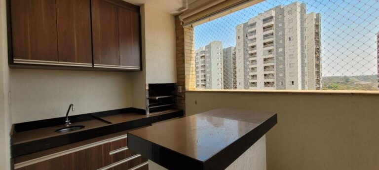 Apartamento para aluguel no Jardim Nova Aliança Sul: Varanda gourmet