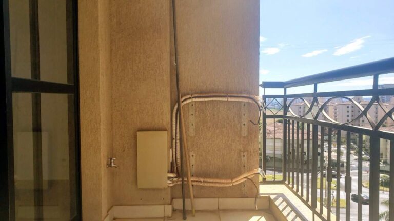 Apartamento para aluguel no Ribeirânia: Sacada
