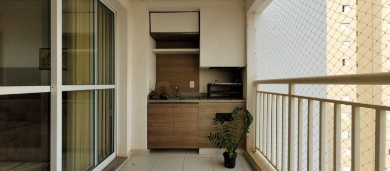 Apartamento para aluguel no Vila do Golfe: varanda gourmet
